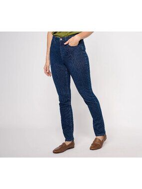 Belle by Kim Gravel Jeans Size 26 Tall Flexibelle High Waist Dark Blue NEW